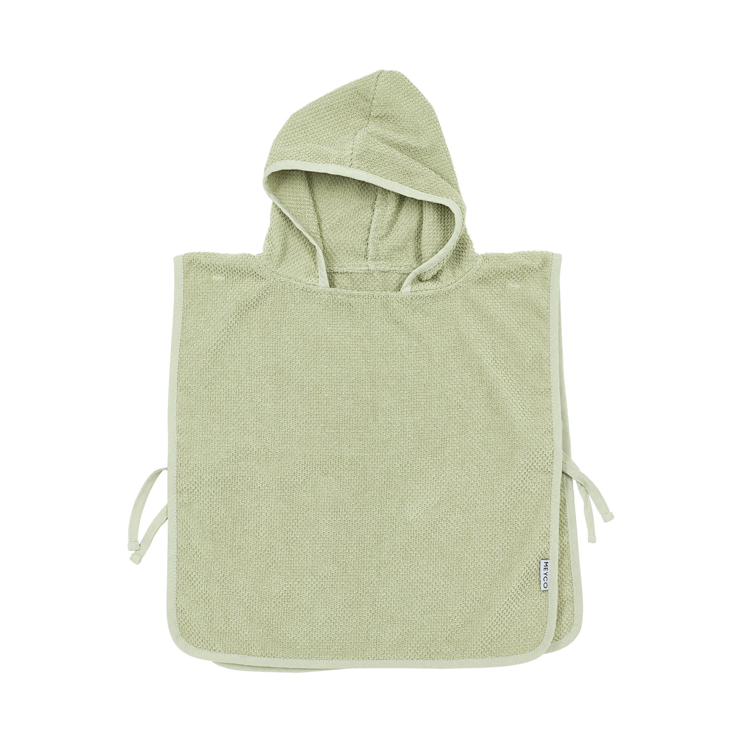 Meyco Badeponcho frottee Popcorn Soft Olive Studio