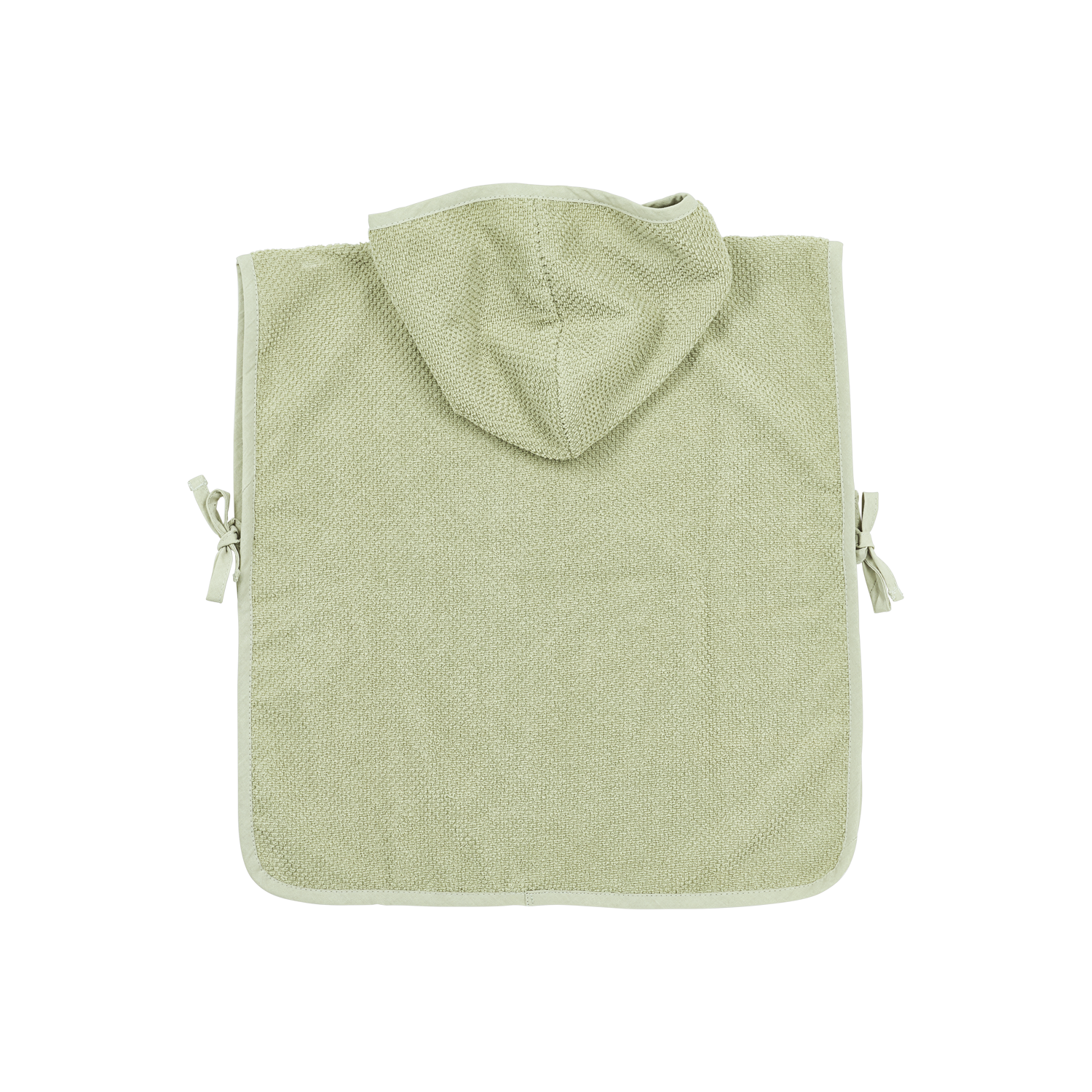 Meyco Badeponcho frottee Popcorn Soft Olive