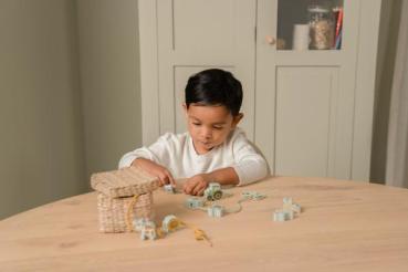 Little Dutch Fädelperlen - Holzperlen zum Auffädeln Little Farm