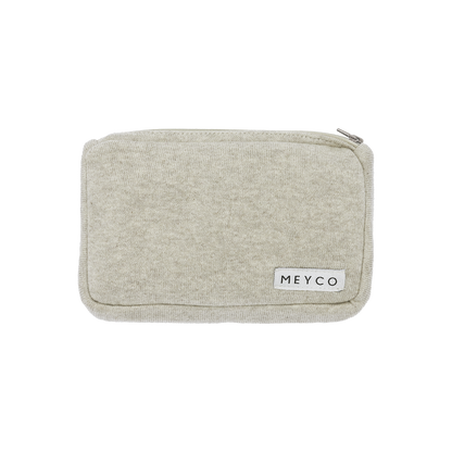Meyco Feuchttücheretui Knit Basic Sand Melange