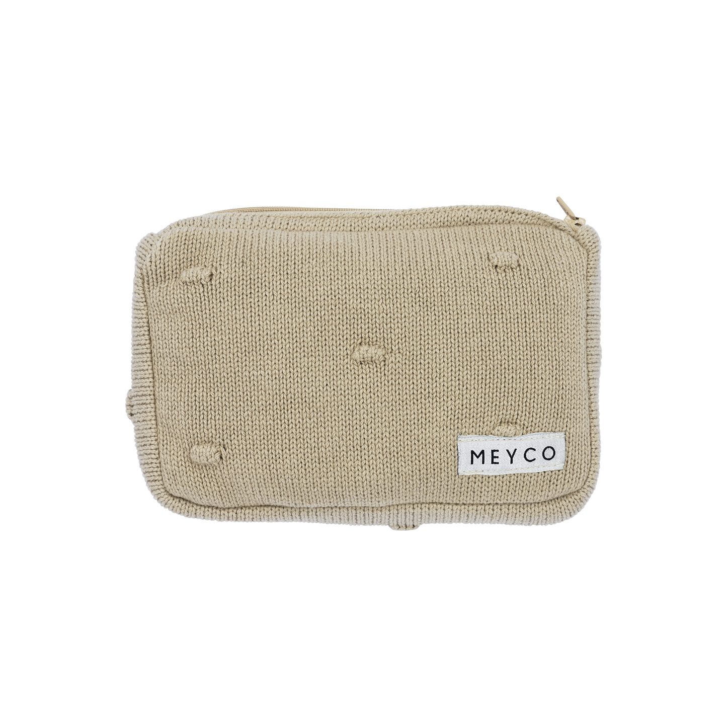 Meyco Feuchttücheretui Mini Knots Sand