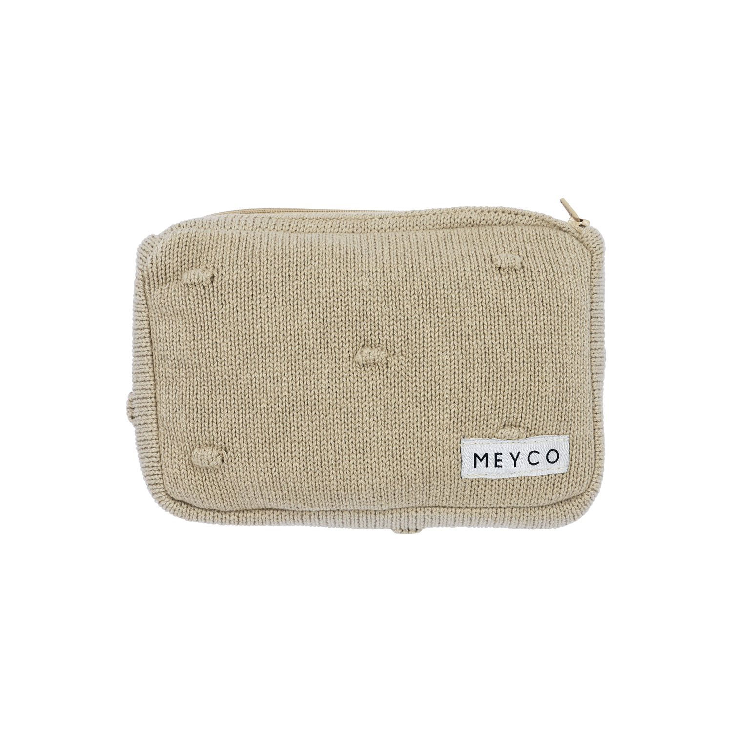 Meyco Feuchttücheretui Mini Knots Sand