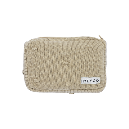 Meyco Feuchttücheretui Mini Knots Sand