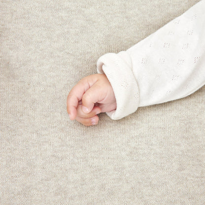 Meyco Laufgittereinlage Knit Basic Sand Melange