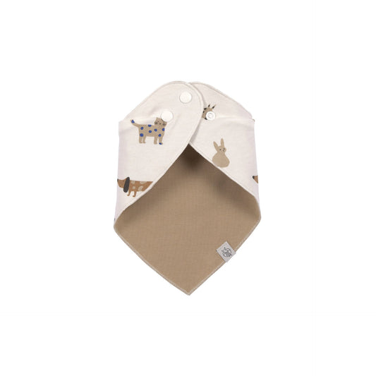 Lässig Dreieckstuch Baby (2 Stk) Bandana, Little Mateys Royal Blau Detailansicht