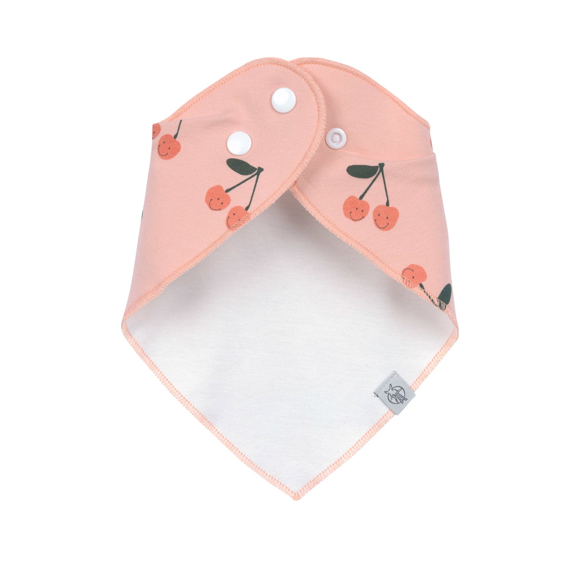 Lässig Dreieckstuch Baby (2 Stk) Bandana, Happy Fruits Kirsche Detailansicht