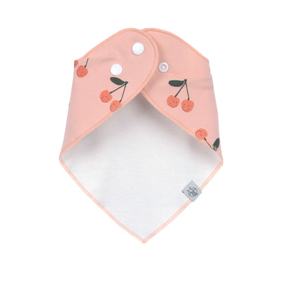 Lässig Dreieckstuch Baby (2 Stk) Bandana, Happy Fruits Kirsche Detailansicht