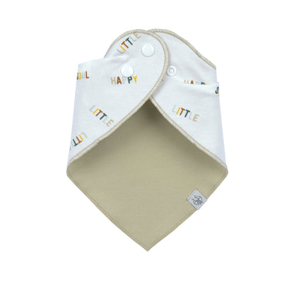 Lässig Dreieckstuch Baby (2 Stk) Bandana, Happy Fruits Zitrone Detail Bild