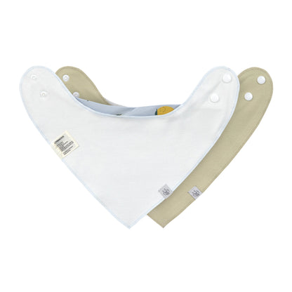 Lässig Dreieckstuch Baby (2 Stk) Bandana, Happy Fruits Zitrone Verpackung