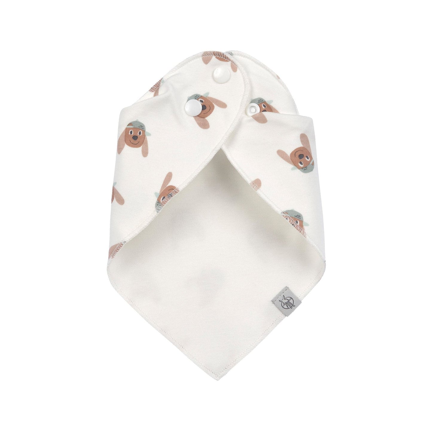 Lässig Dreieckstuch Baby (2 Stk) Bandana, Tiny Team, Hund Rückansicht