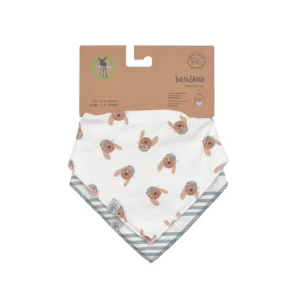 Lässig Dreieckstuch Baby (2 Stk) Bandana, Tiny Team, Hund Detail Bild