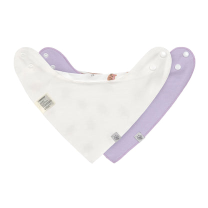 Lässig Dreieckstuch Baby (2 Stk) Bandana, Tiny Team, Katze Detailansicht