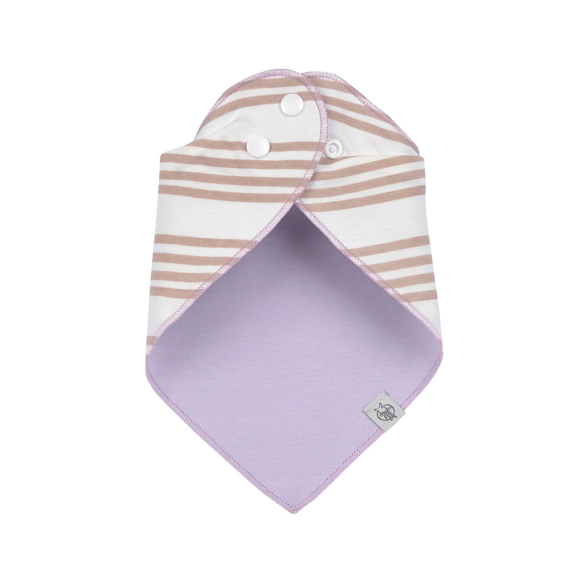 Lässig Dreieckstuch Baby (2 Stk) Bandana, Tiny Team, Katze Seitenansicht