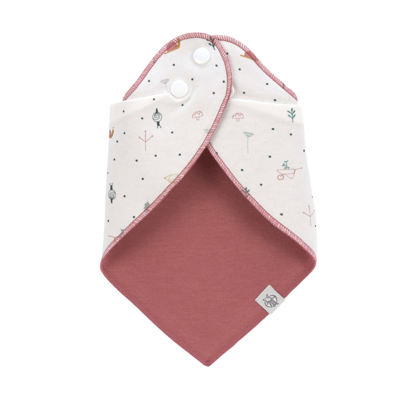 Lässig Dreieckstuch Baby (2 Stk) Bandana, Garden Explorer Schnecke Lifestyle Bild