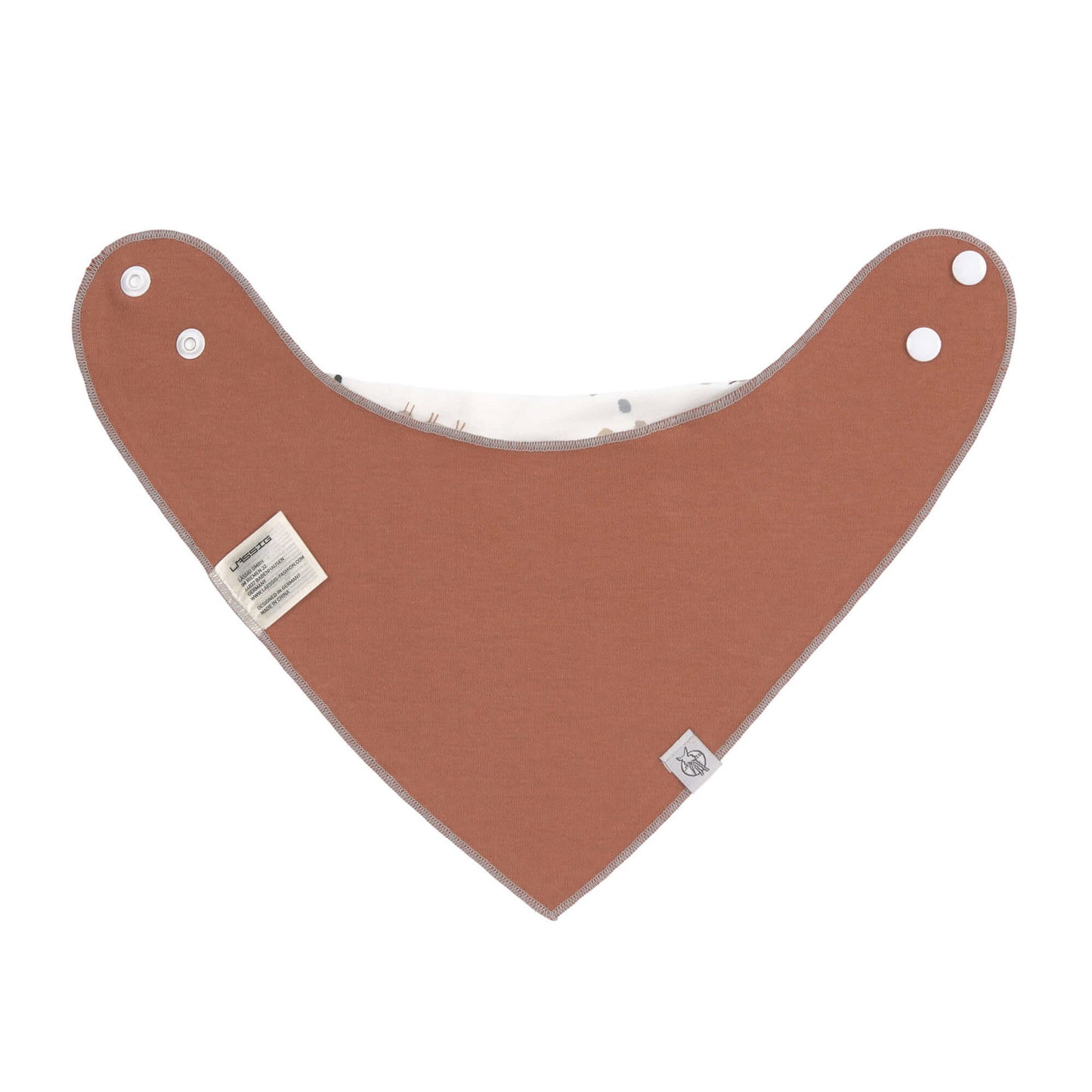 Lässig Dreieckstuch Baby (2 Stk) Bandana, Tiny Farmer Schaf Rückansicht