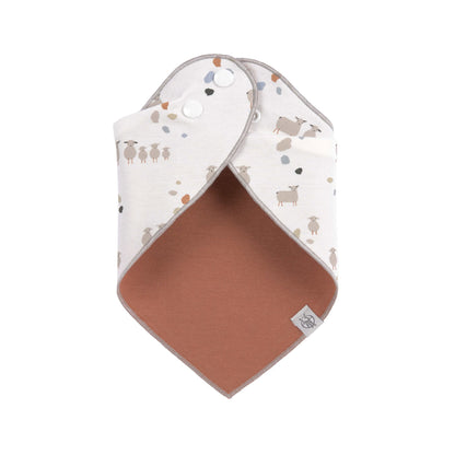 Lässig Dreieckstuch Baby (2 Stk) Bandana, Tiny Farmer Schaf Lifestyle Bild