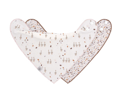 Dreieckstuch Baby (2 Stk) Bandana, Tiny Farmer Gans