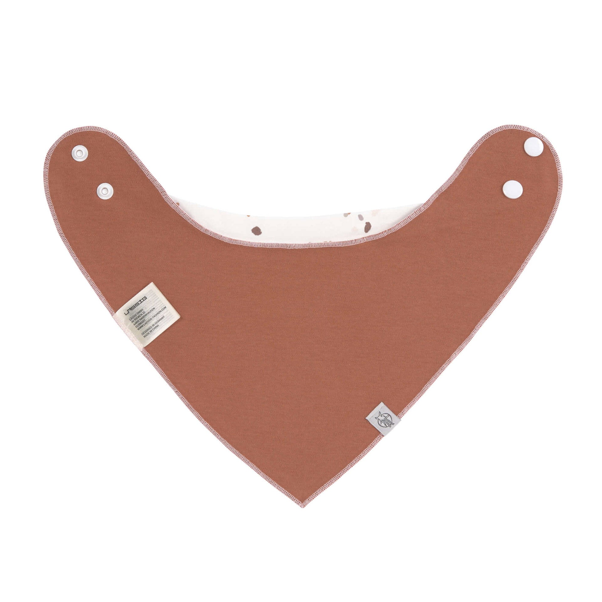 Lässig Dreieckstuch Baby (2 Stk) Bandana, Tiny Farmer Gans Rückansicht