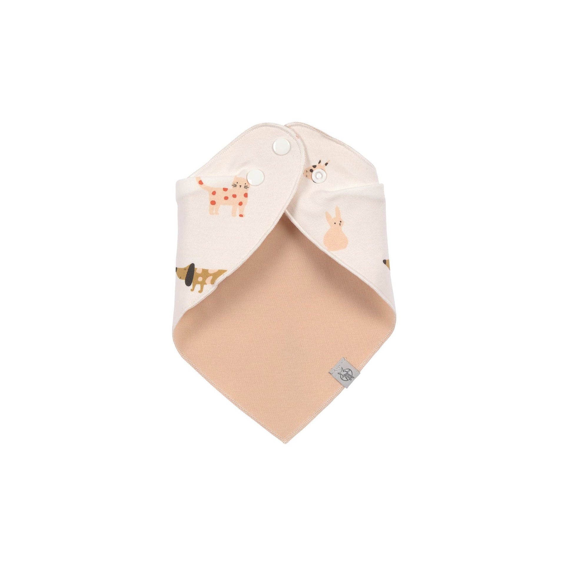 Lässig Dreieckstuch Baby (2 Stk) Bandana, Little Mateys Spicy Orange Detailansicht