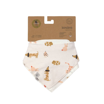 Lässig Dreieckstuch Baby (2 Stk) Bandana, Little Mateys Spicy Orange Lifestyle Bild