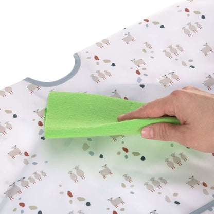 Lässig Ärmellätzchen (2 Stk) Long Sleeve Bib, Tiny Farmer Schaf Lifestyle Bild