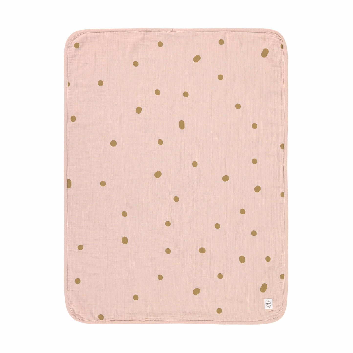 Babydecke Bio Baumwolle, Powder Pink, Rosa