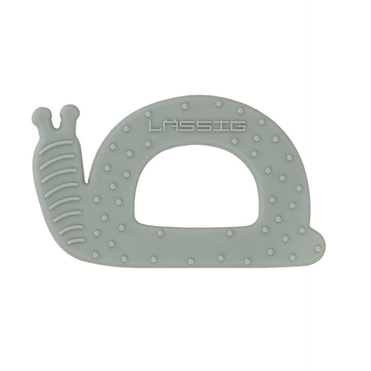 Lässig Baby Silikon Beißring Teether, Garden Explorer Schnecke Detailansicht