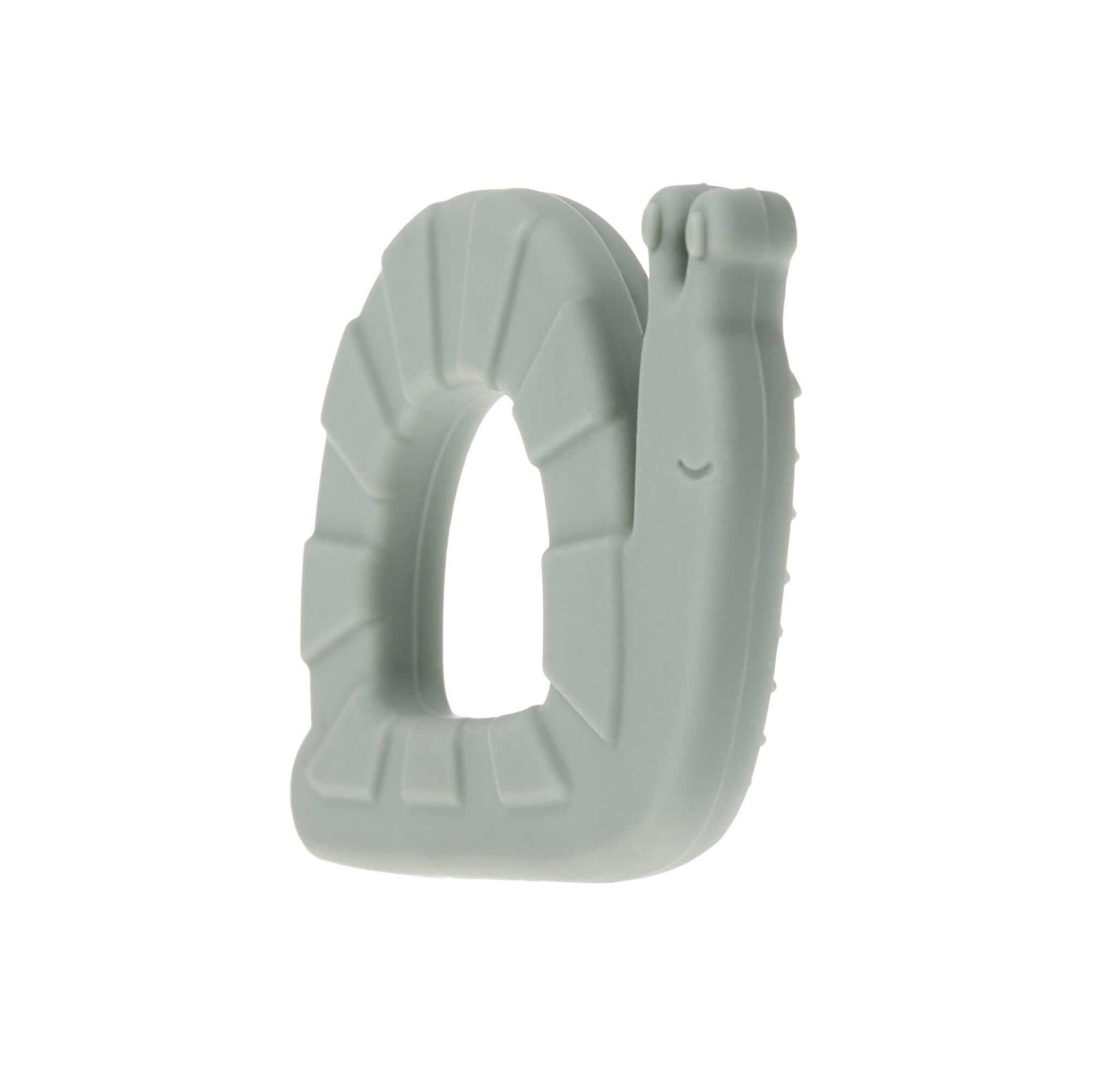 Lässig Baby Silikon Beißring Teether, Garden Explorer Schnecke Seitenansicht