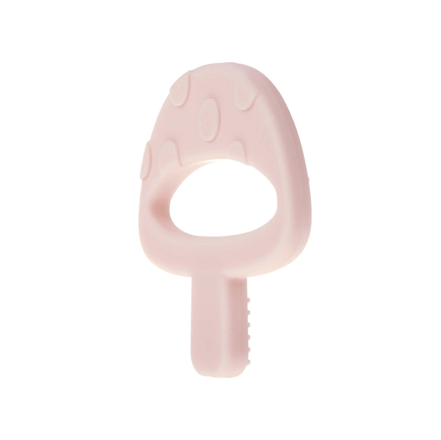 Lässig Baby Silikon Beißring Teether, Garden Explorer Mushroom Seitenansicht