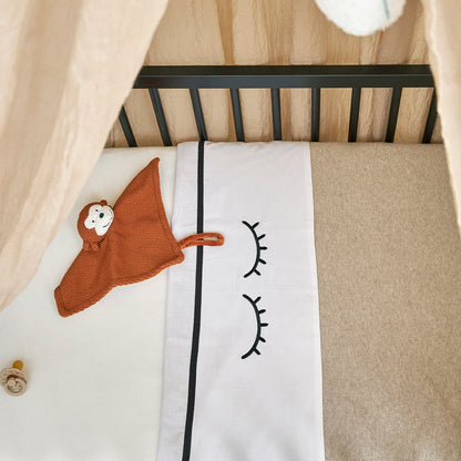 Meyco Decke Knit Basic Sand Melange