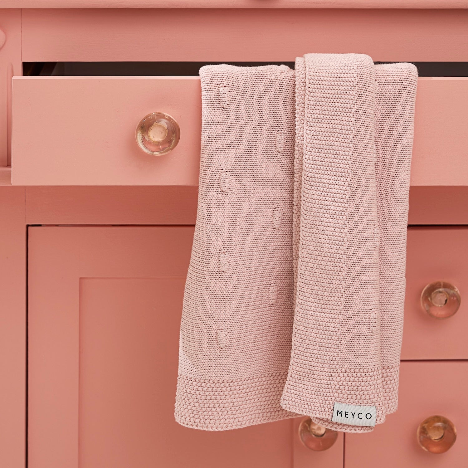 Meyco Decke Knots Pink