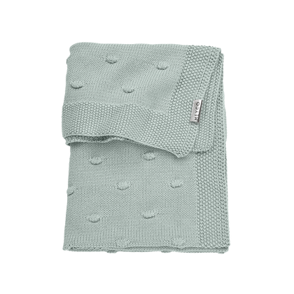 Meyco Decke Knots Stone Green