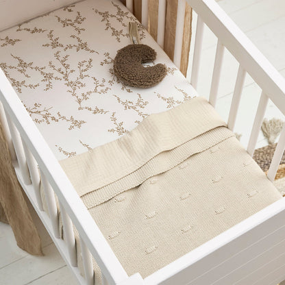 Meyco Decke Knots Soft sand