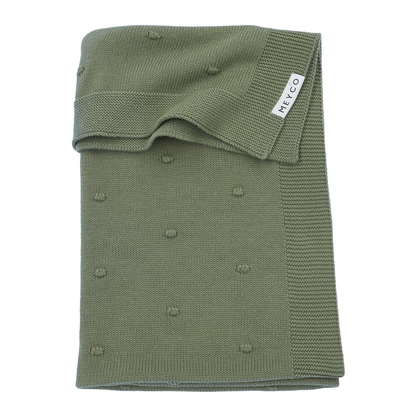 Meyco Decke Mini Knots Forest Green Studio
