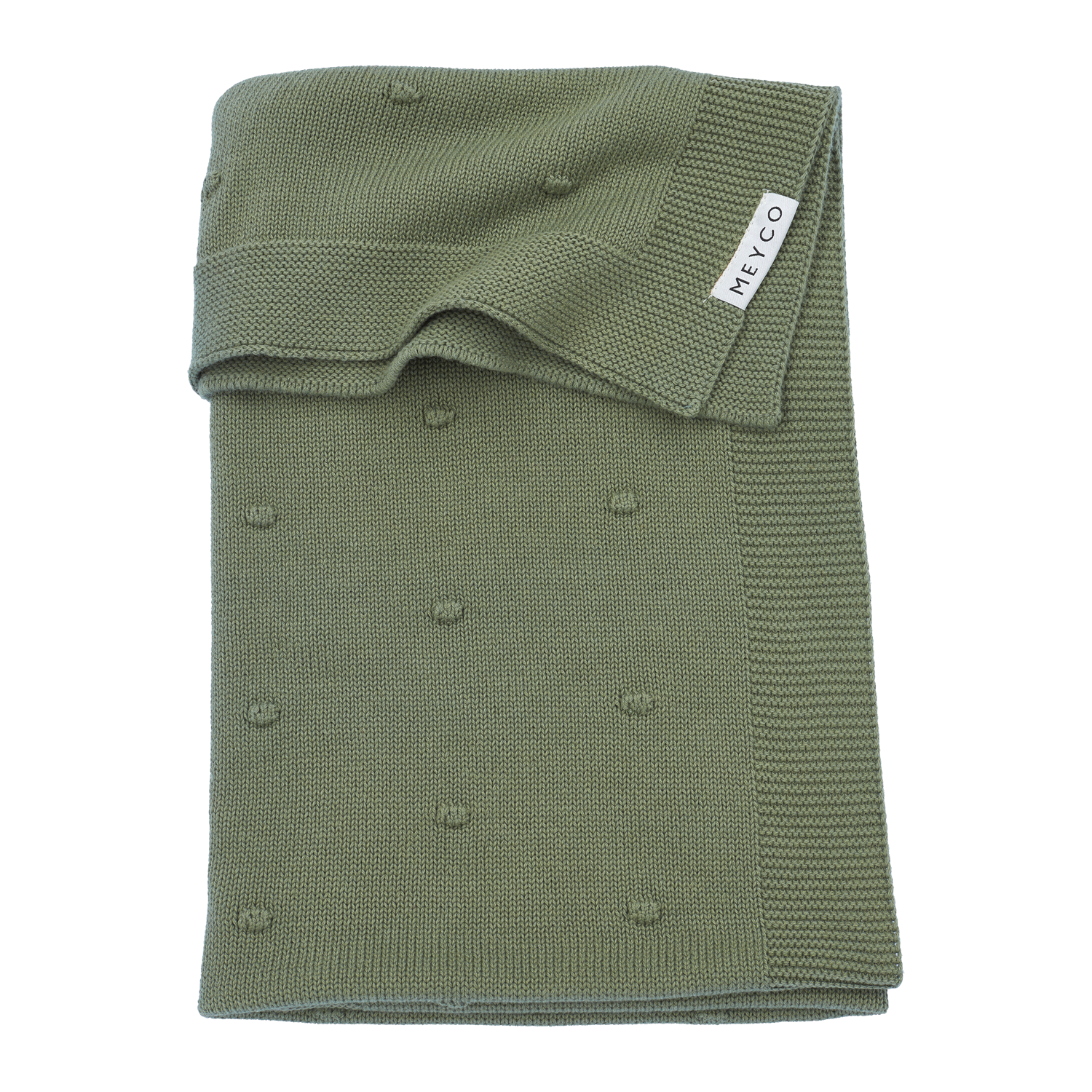 Meyco Decke Mini Knots Forest Green Studio