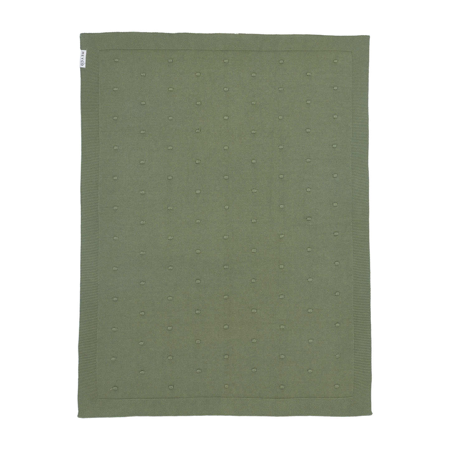 Meyco Decke Mini Knots Forest Green