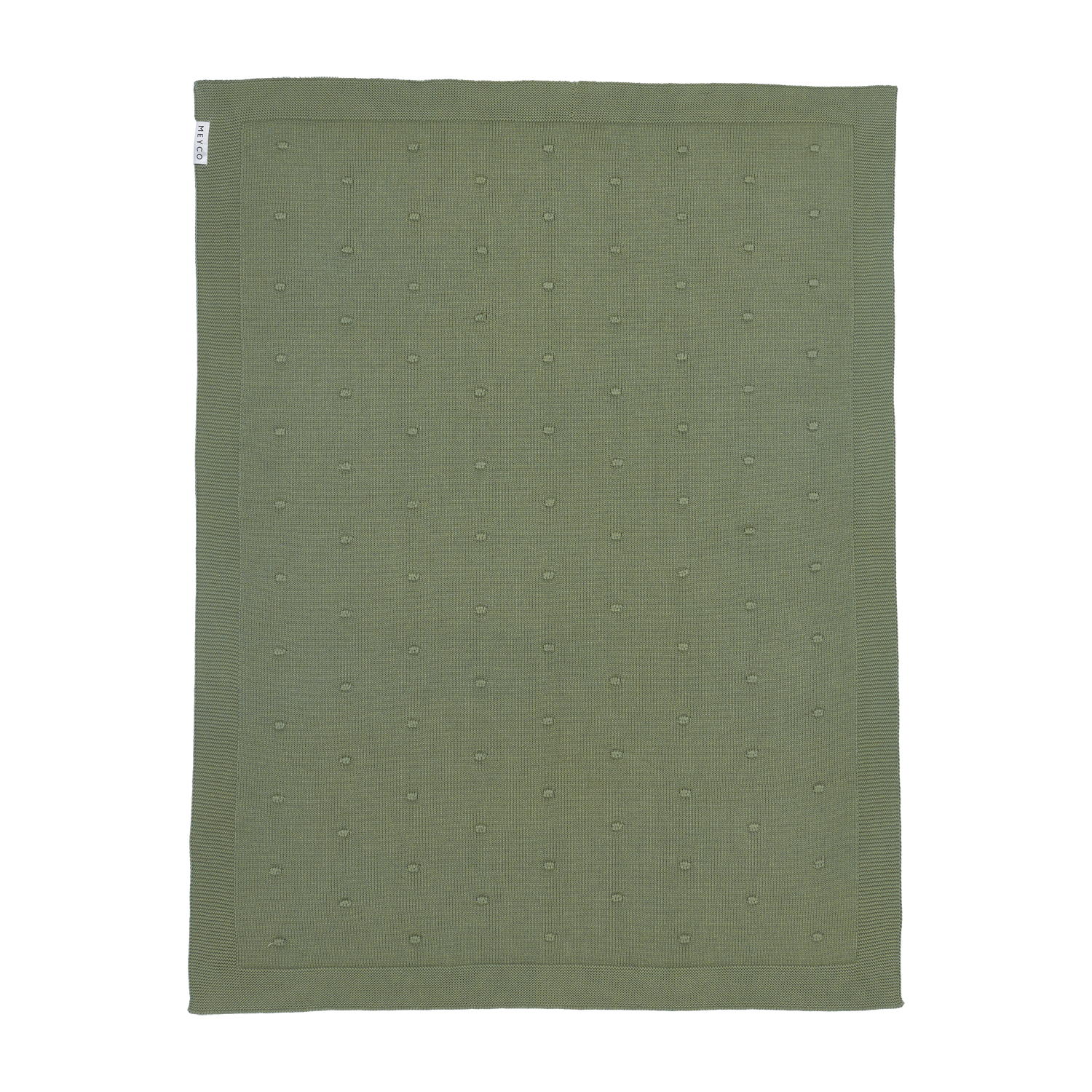 Meyco Decke Mini Knots Forest Green
