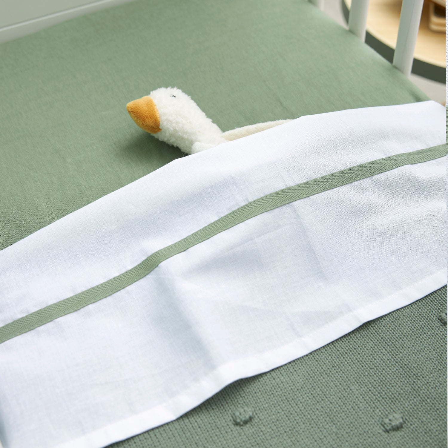Meyco Decke Mini Knots Forest Green