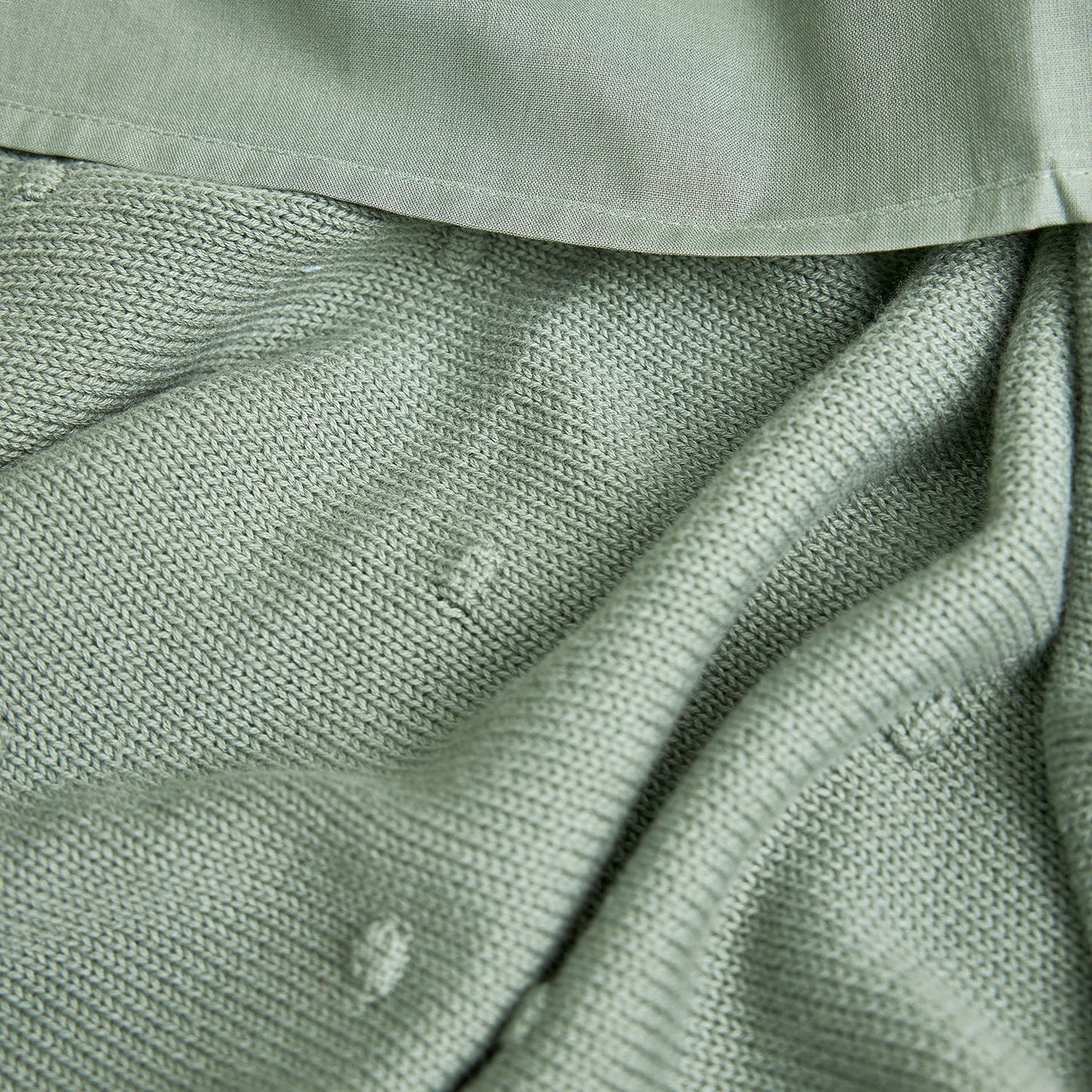 Meyco Decke Mini Knots Forest Green
