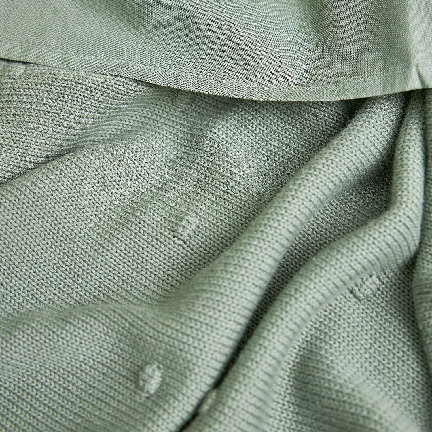 Meyco Decke Mini Knots Forest Green
