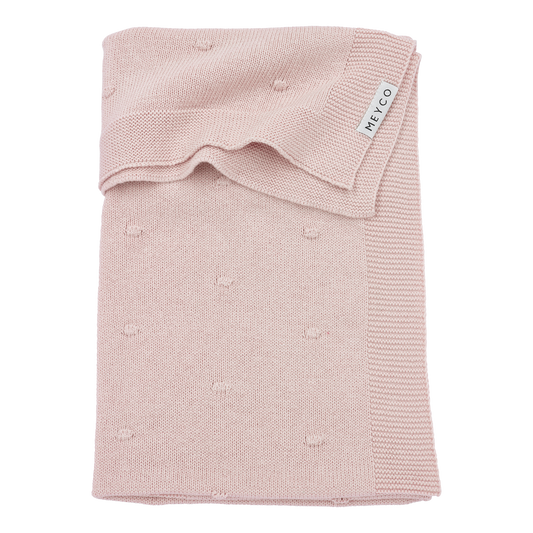 Meyco Decke Mini Knots Soft Pink Studio