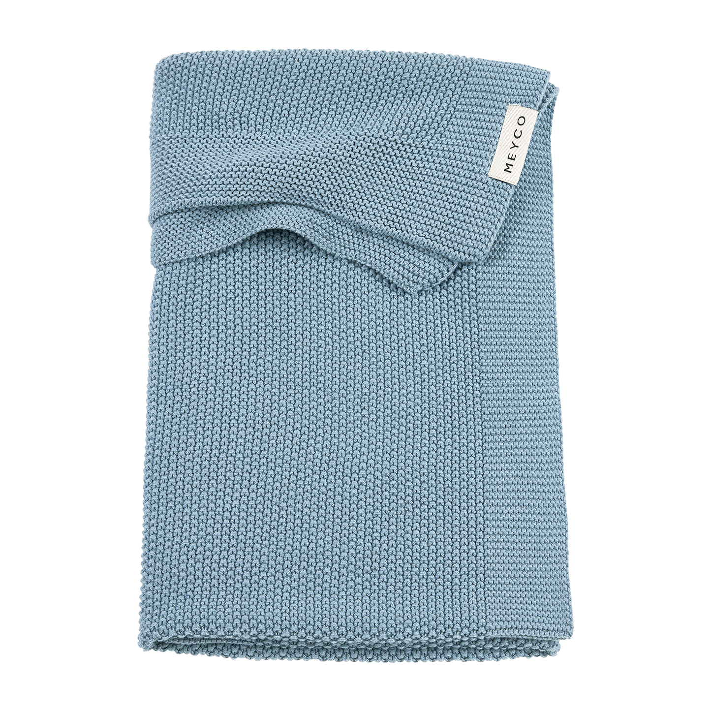 Meyco Decke Mini Relief Jeans Blue Studio
