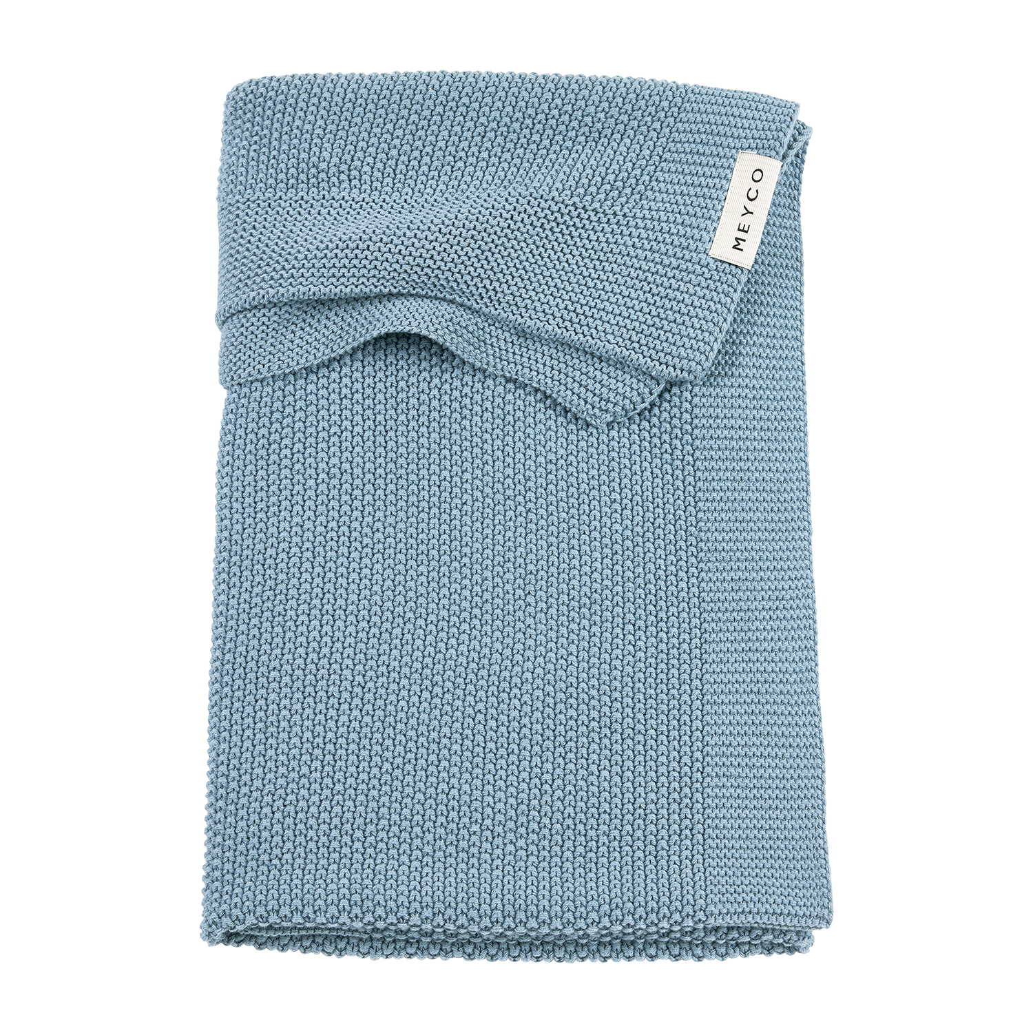 Meyco Decke Mini Relief Jeans Blue Studio