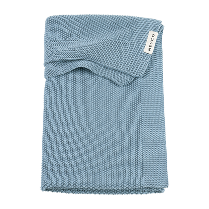 Meyco Decke Mini Relief Jeans Blue Studio