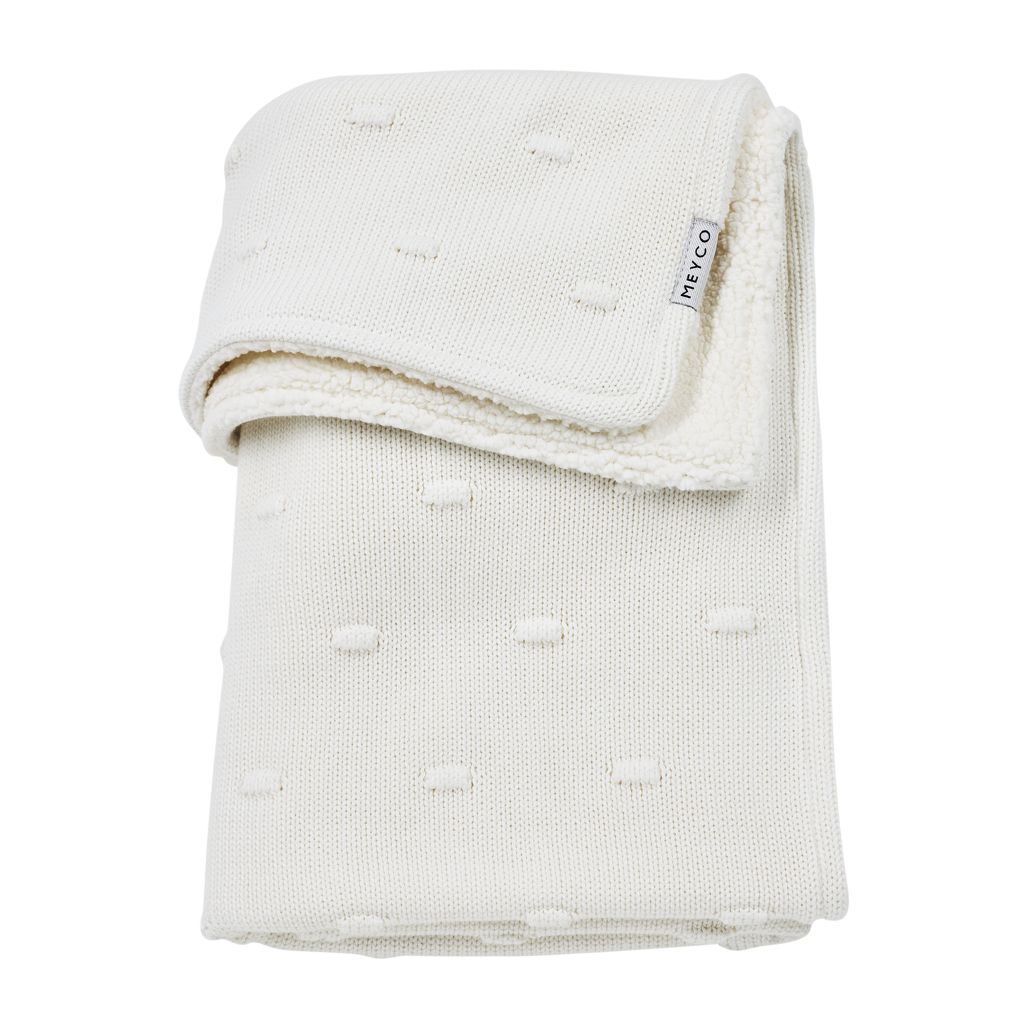 Meyco Decke Knots teddy Offwhite Studio
