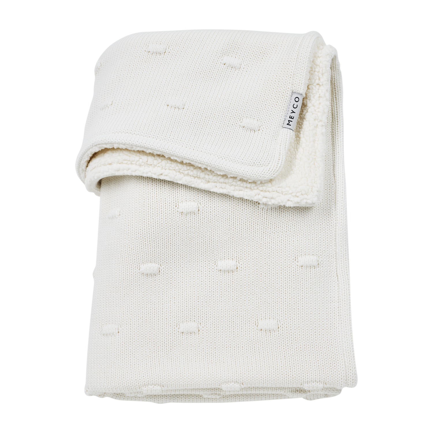 Meyco Decke Knots teddy Offwhite Studio