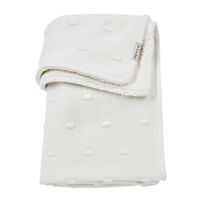 Meyco Decke Knots teddy Offwhite Studio