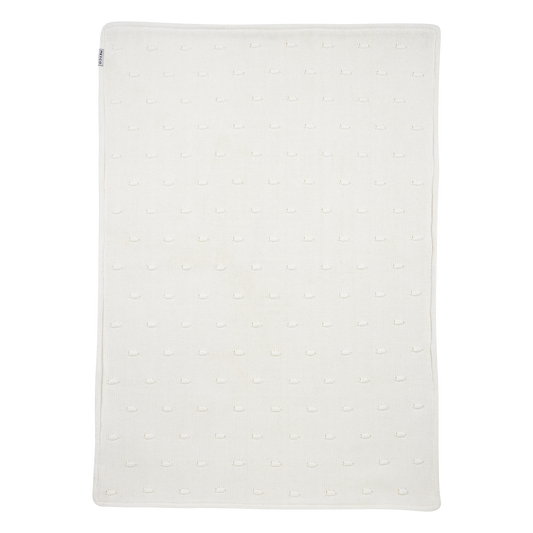 Meyco Decke Knots teddy Offwhite
