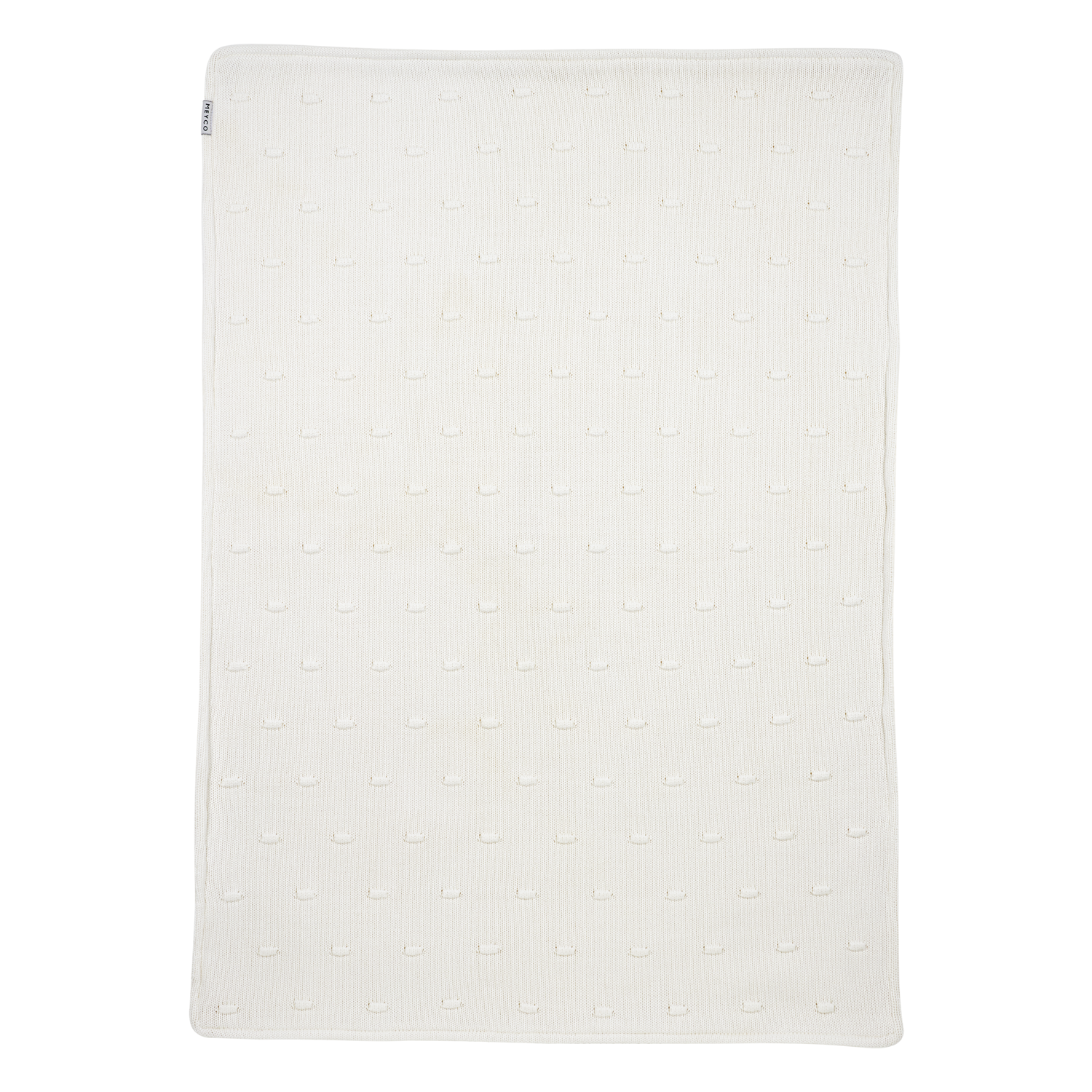 Meyco Decke Knots teddy Offwhite