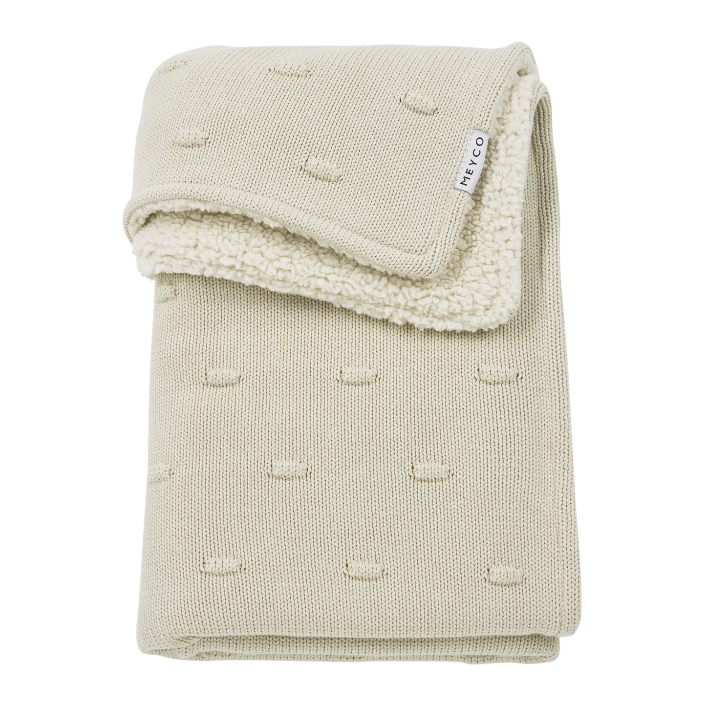 Meyco Decke Knots teddy Soft sand Studio